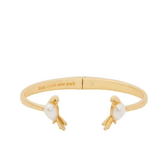Kate Spade Spring Scene Bird Cuff Bracelet - Picture 2 of 6